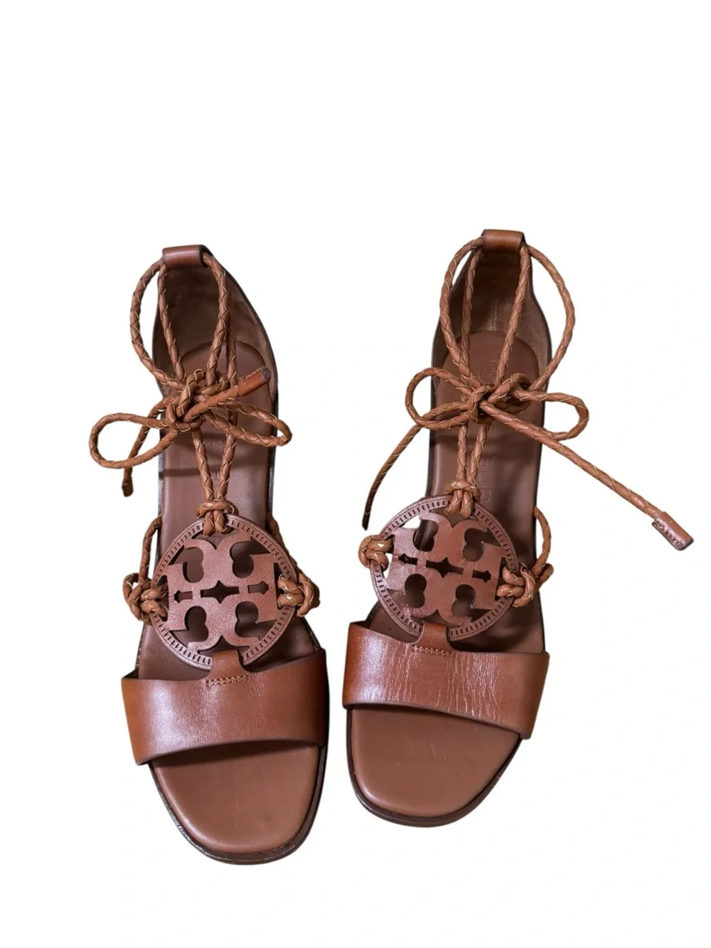 Tory Burch Miller Braided Wedge Sandals